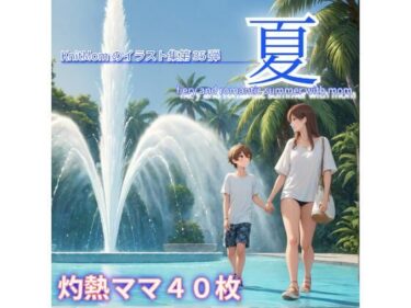 [熟女のエデン]「夏・fiery and romantic summer with mom」KnitMomのイラスト集第35弾