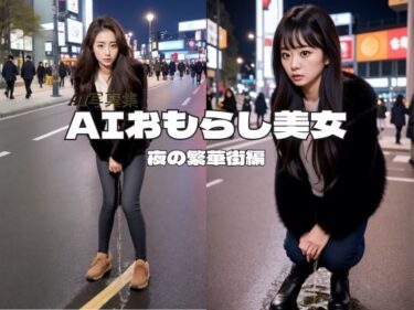 [熟女のエデン]AIおもらし美女〜夜の繁華街編〜