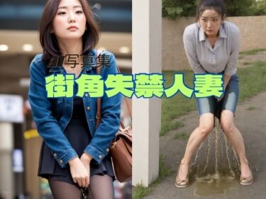 [熟女のエデン]街角失禁人妻