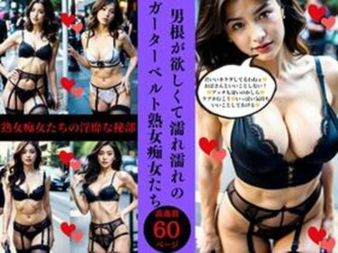 [熟女のエデン]男根が欲しくて濡れ濡れの ガーターベルト熟女痴女たち