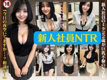 [熟女のエデン]新人社員NTR「今日の夜空いてますか？」〜新人社員のミク22歳が巨乳不倫でNTR〜